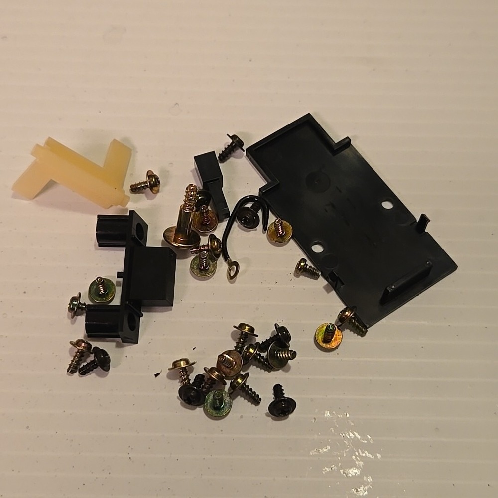 Vintage OEM Pioneer PL-L30 Linear Turntable Misc Hardware & Screws Part Out
